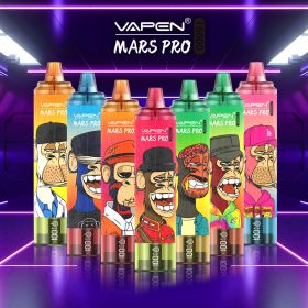 VAPEN MARS Pro 15000Puffs Tornado Disposable Vape MESH Coil Oil Capacity Power Screen Indicator Puff Vaper Wape RandM Fumot 15K Flavors