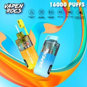 Wholesale VAPEN ROCS PUFF 16K 16000 PUFFS Disposable Vape Refillbale OCS Oil Core Separation Vaposolo Razz Bar Refilling Tastfog VOZOL Vaper Wape