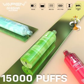 VAPEN Shisha Hookah 12000Puffs DTL Disposable Vape Sub ohm JNR AL FAKHER Adalya Huge Vapor E Cigs Electronic Cigarettes Wholesale I Vapes large clouds ( (3)