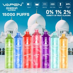 VAPEN Shisha Hookah 12000Puffs DTL Disposable Vape Sub ohm JNR AL FAKHER Adalya Huge Vapor E Cigs Electronic Cigarettes Wholesale I Vapes large clouds ( (3)