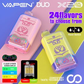 2025 VAPEN DUO 40K Puff 2in1 Switch Double Flavors 40000 Puffs Disposable Electronic Cigarette Wholesale I Vape Pen Vaper Dual Tank Coil EU Warehouse Fast Shipping Vapsolo Twins Triple 20000 30000 puff